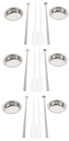 VILLCASE 3 Sets Airbrush-farbmischtablett Rührer Farbtropfer Zum Einfachen Mischen Für Airbrush-künstler Und Hobbyisten
