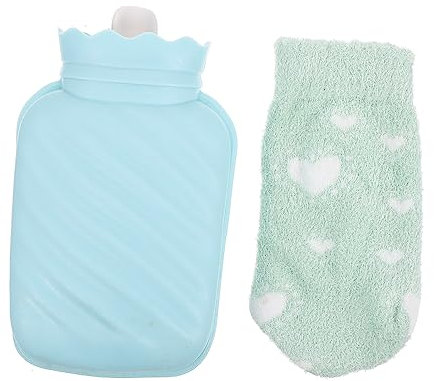NOLITOY Handwärmer Mit Wasserinjektionsfunktion Und Rutschfester Oberfläche Für Langanhaltende Wärme Tragbare Wärmflasche Für Bequemes Warmhalten Auslaufsicherer Wärmebeutel Für Täglichen