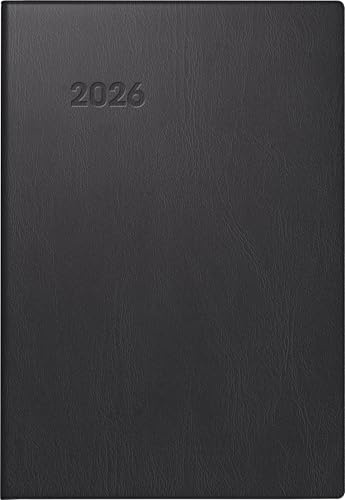 Brunnen fickkalender mod. 723 '26 | A7, plast, svart