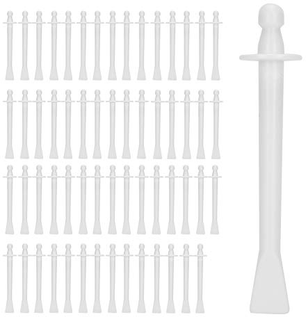 Nasenhaarwachs -Kit, Nasenhaarentfernung Wachsstift 60pcs Einweg -Wachs -Applikatoren Nasenwachs für Nase, Augenbrauen und Lippenhaare