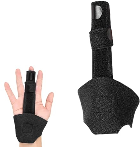Férula para dedo medio, férula para dedo, férula de los dedos, férula anular, dedo índice, vendaje para artrosis, férula para inmovilización, vendajes, férulas y bucles para soporte de dedos