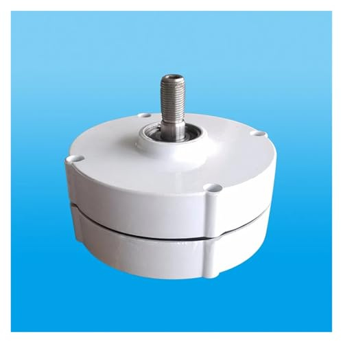 Turbina aerogeneradora 750 Rpm 500w 12V 24V molino de viento AC DC potencia dínamo magnético turbina de agua hidrodor Para el hogar, la granja, el alumbrado público y l(WIth the base,12V_500W)