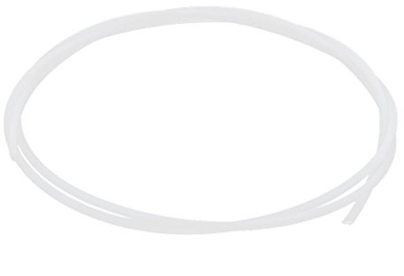 sourcing map 1mm ID 2mm OD PTFE Rohr Schlauch Leitung beige weiß | 1Meter, Für 3D Druck RepRap
