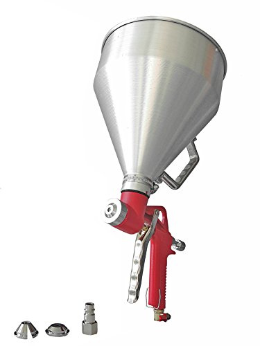 Trichterpistole Putzpistole Spritzpistole Putzhexe Putzmeister 3 Düsen (5L-ALU)
