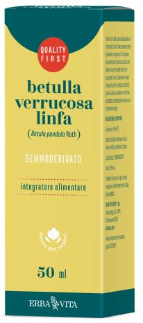 ERBA VITA Gemmoderivato Betulla Verruca Linfa, Caratteristico Betulla, 50 Millilitri