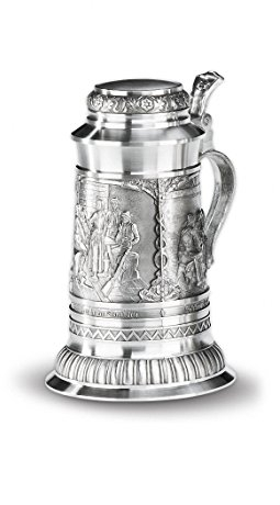 Die Neue Linie Defregger 1Liter Krug mit flachem Deckel