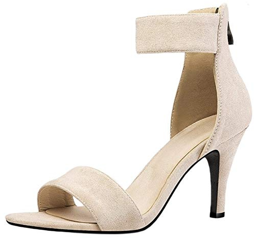 StyliShoes Women Casual Sandals with Low Thin Heel