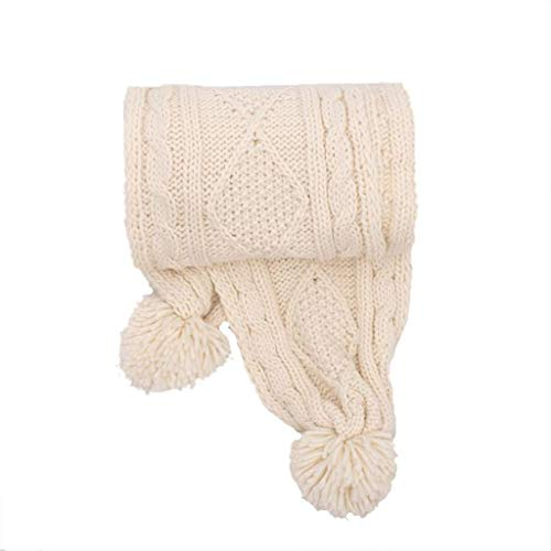 Brakeburn Damen Strickschal natur beige Schal Strick kuschelweich