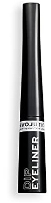 MakeUp Revolution - Eyeliner - Dip Eyeliner - Schwarz - Gel - Matt - Langanhaltend - Voll - Erwachsener