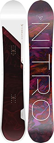 NITRO Snowboards Damen Victoria Board'22 Highend Premium Leichtes All Mountain Directional Boards
