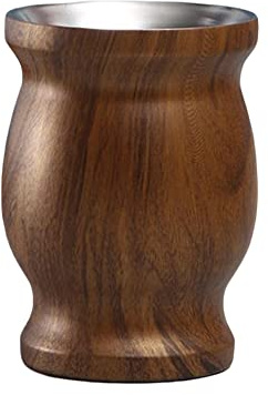 Yerba Mate Gourd, Mate ​Pour Maté Yerba, Calebasse Maté, ​Calebasse Yerba Maté, Paroi Double, Facile à Nettoyer Et Très Durable, pour La Boisson Yerba Mate (260 Ml/9,17 Oz)