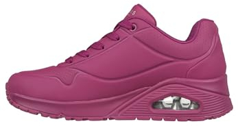 Skechers Uno Stand On Air, Scarpe da ginnastica Donna, Magenta Durabuck Mesh, 38 EU