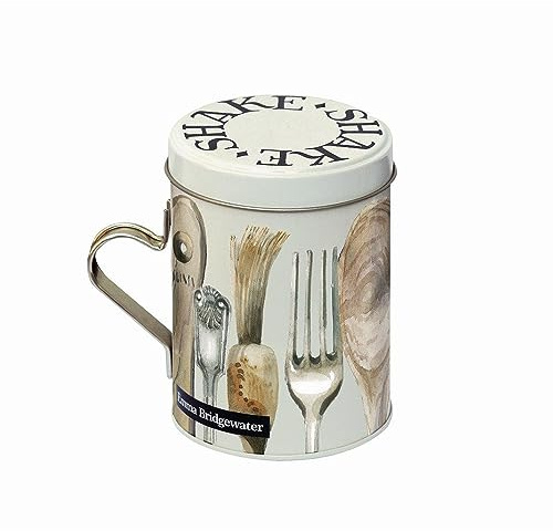 Elite Gift Boxes Emma Bridgewater Making & Baking Sugar/Flour Shaker with handle- Round Flour/Sugar Shaker 80(d) x 110