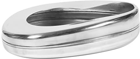 NIYANGLE 1 Pc Bassin Casserole Male Panque De Lit d Urine Toilette De Pot Panque De Lit Adulte Pans De Lit En Métal Pour Hommes Urinoir Acier Inoxydable Hommes Et Femmes Se Soucier