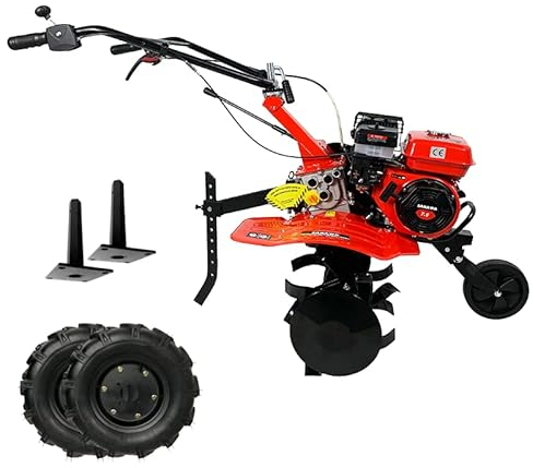 SAKAWA Motoazada 7,5 CV + Ruedas 500x10 + Mangones Largos