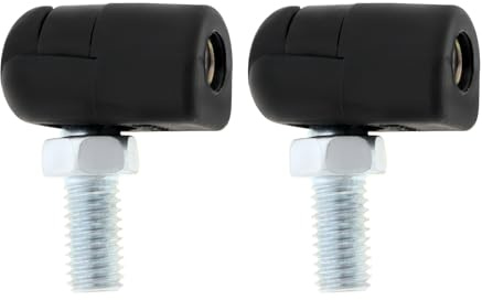 LT Easiyl Lot de 2PCS Vérins à Gaz M6 en Plastique avec Embouts à Rotule M8 pour Capot Filetage de Goujon à Rotule Longueur 15 Mm Raccord Femelle