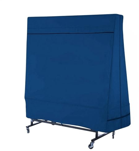 Tischtennis-Tisch-Regenschutz – Tischtennis-Tischschutz, wasserdichte Tischtennis-Abdeckung | 160 x 160 x 85 x 36 cm, hochwertiges Oxford-Gewebe, staubdicht, faltbar, Tischtennisplatte, Premium-Tischt