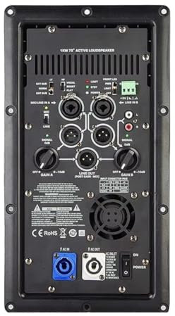 Fozriybefy K12A Modulo Amplificatore di Potenza Digitale Professionale 1000W Classe D Ampio per Altoparlante Home Theater