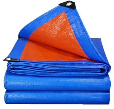 Awning Durable Tarp Tarpaulin Rectangle Sun Shade Patio Sunrays Uv Block Waterproof Rain Cover Backyard(2.85x4.85 m)