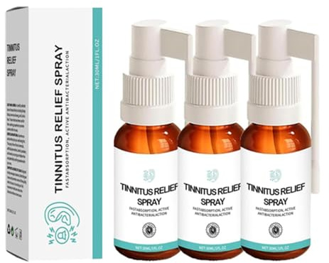 Qartel Ohrenspray, Ohrenspray Von 𝐐artel, 𝐐artel 𝐒pray Ohren, 𝐐artel Hearing Aid Spray, 𝐐artel Tinnitus 𝐒pray, 𝐎hrenspray Für Männer und Frauen (3Stück)