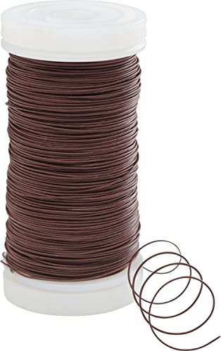 Bindedraht, Braun 0,3 mm, Rolle mit 150 m
