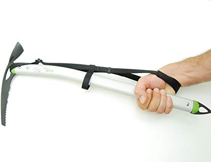 Kong. Dhino Alpine. Piccozza Alpinismo Tecnico. Corpo Curvo in Alluminio. Becca e Puntale in Acciaio. CE EN 13089/1. Made in Italy. 55cm