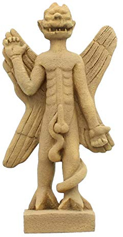 Pazuzu staty från Exorcist-filmen | 15 cm harts kopia samlarobjekt figur