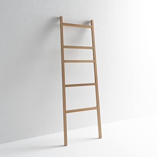 ARHome Escalera Decorativa Urban, 160 x 50 cm, Roble Azteca, Escalera para Ropa, Toallero, Made in Italy