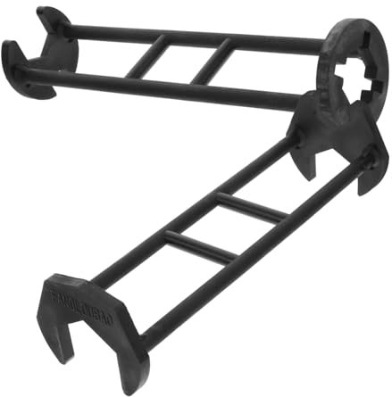 GARVALON 2stücke Klauen-wasserhahn-schlüssel Für Sanitärarbeiten Multifunktionale Werkzeuge Zur Installation Und Reparatur Von Waschbecken Mit Verschiedenen Klemmbereichsgrößen Für