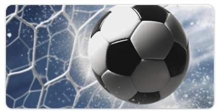 Fußball-Mauspad, 30 x 60 cm, Gaming-Mauspad, große Laptop-Schreibtischunterlage mit genähten Kanten, rutschfeste Schreibtischunterlage für Büro, langer Druck, Mäusepad mit Gummiunterseite