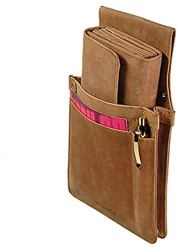 Kellnerset Leder Kellnerbörse + Kellnerholster Kellnergeldbörse + Kellnertasche