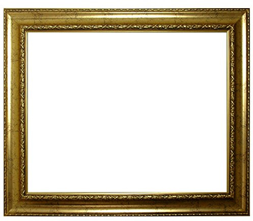 Baroque frame gold finely decorated 837 ORO, empty frame 60x90 cm