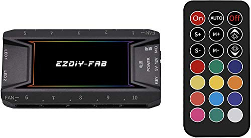 EZDIY-FAB Fan Hub X 10 ports hub pour ventilateur Moonlight