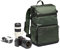 Manfrotto Street Slim Photography Backpack for Mirrorless and Reflex Camera, Front and Rear Access, Removable Camera and Laptop Inserts, Compact Backpack for Photography Accessories, Colour Green