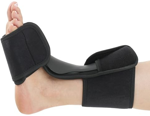 Lixinsunbu Férula nocturna para fascitis plantar dorsal, tendinitis de Aquiles, estirador de tobillo, dorsiflexión, soporte para alivio del dolor, soporte para dormir