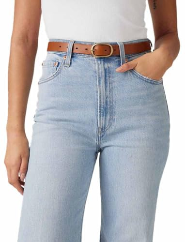 Levi's 002G7-0002 RED TAB MAINLINE 100 BOVINE LEATHER Belt Women's 80