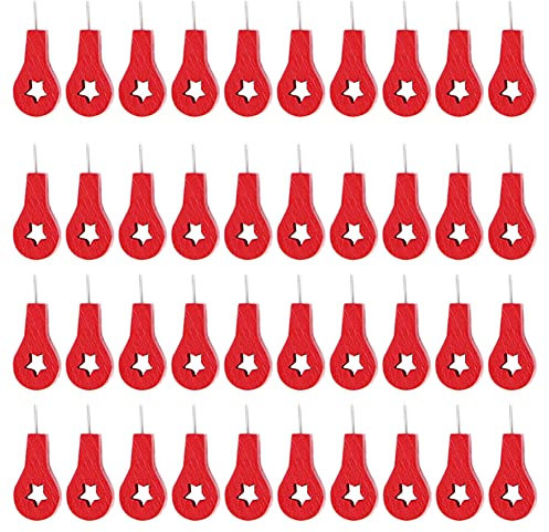 40 Stück Kartennadeln, niedliche Reißnägel, rote Stecknadeln, Kartennadeln, rote Stecknadeln, rote Kartenform, Reißzwecken für Korktafel-Kartenposter