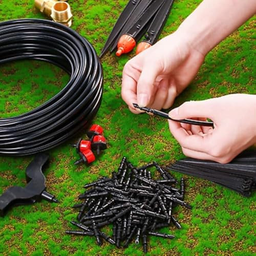 Unisci facilmente i tubi con la nostra affidabile confezione di 100 connettori dritti spinati, lunghi 35,5 cm (A)