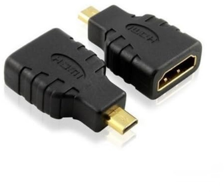 watiowave HDMI A/Micro HDMI D-adapter, HD-anslutning, idealisk för strömning av video och ljud till enheter som TV-apparater och bildskärmar.