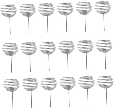 Yardenfun Cestini Per Fertilizzante in Acciaio 304 Da Giardino 50 Pezzi Rete Per Bonsai e Orchidee Fertilizzazione Controllata Per Piante Da Interno Ed Esterno