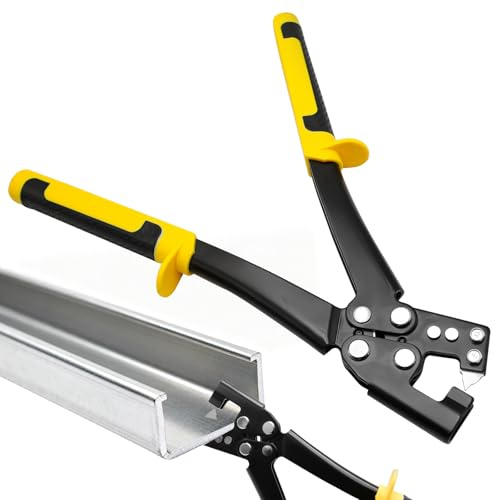 Trockenbau Zange, Leicht Robust Trockenbau Werkzeug, Einfache Handhabung Verbundzange Trockenbau Crimpzange, für Bau von Häusern Trockenbauarbeiten und Ständerwerk