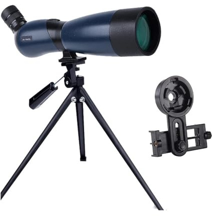 25-75x70/ 60 HD-teleskop Zoom Monocular Watching Fågel Kraftfull Vattentät Kikarsikte Med Lång Räckvidd For Fotografering Campingturism(25-75x70 Blue B)