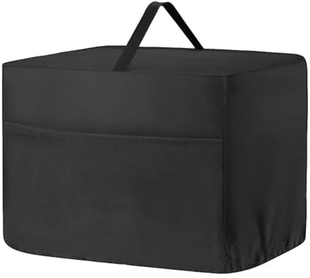 Lawnoval Housse pour trancheuse à viande, tissu Oxford 600D, 398,8 x 289,6 x 289,6 cm, 20,3 cm/25,4 cm/30,5 cm, pour trancheuse à viande noire
