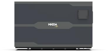 Mazda Design 40 Pompe à Chaleur pour Piscine jusqu'à 40 m3, Gris Anthracite