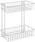 WENKO Wandregal 2 Etagen Classic Chrom