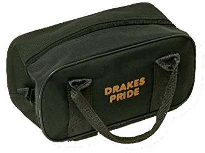 Drakes Pride 2 BOWL CROWN GREEN BOWLS ZIP BAG** (BLACK)