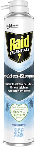 Raid Essentials Freeze Spray, aerosol anti-insetticida contro insetti striscianti, confezione da 1 (1 x 350 ml)