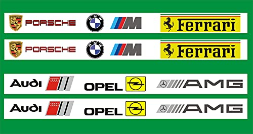 Slotcar Aufkleber für Carrera Universal Servo 132 TANKSTELLE