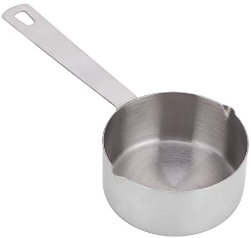 Taza medidora, cuchara medidora de acero inoxidable 304 con balanza, cuchara medidora apilable para hornear y cocinar(60ml)