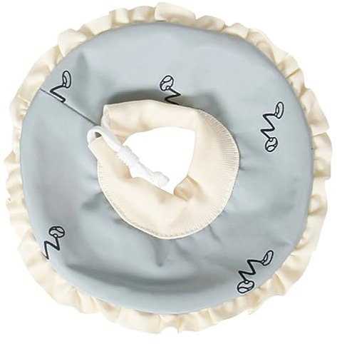 POPETPOP 1Stk Die Wurmkur Haustier Hund Glocke für Katzen Anti-Biss-Schal Anti-Leck-Schal kratzfester Schal Blue